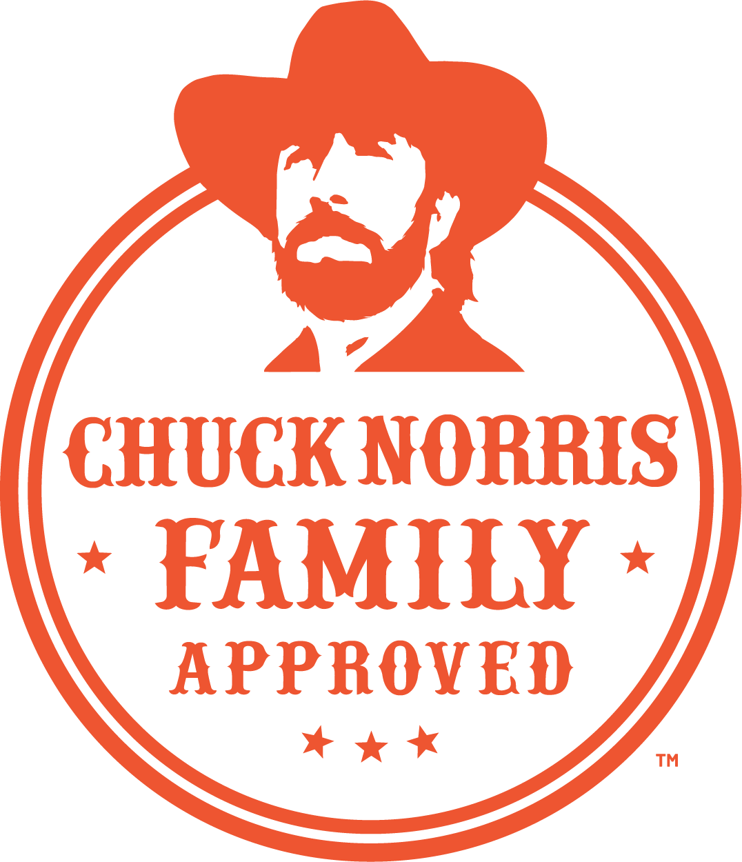 Chuck Norris Approved stamp.